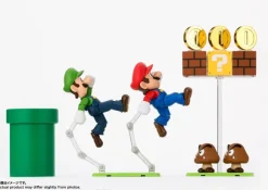 S.H.Figuarts Super Mario Brothers Playset (Super Mario)