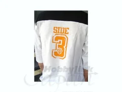 Side 3 Hockey T-Shirt White x Black L