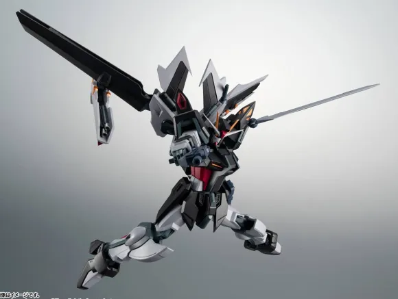 The Robot Spirits (SIDE MS) GAT-X105E + AQM/E-X09S Strike Noir Gundam ver. A.N.I.M.E.
