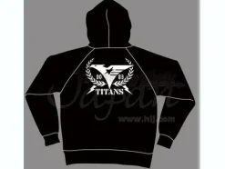Titans Hooded Jersey Black L