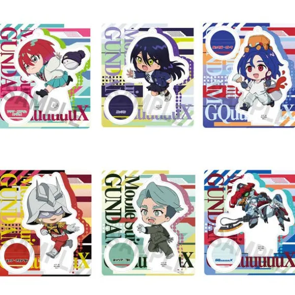 Tokotoko Acrylic Stand Mobile Suit Gundam GQuuuuuuX: 1Box (6pcs)