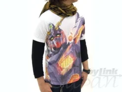 Unicorn Gundam Full Graphic T-Shirt White L