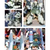 1/100 Zaku Warrior + Blaze & Gunner