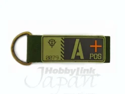 Zeon Blood Type PVC Key Chain A+