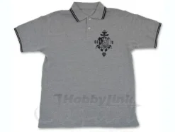 Zeon Defense Force Polo Shirt Mix Gray x Black M