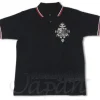 Zeon Defense Force Polo Shirt Black x Red M