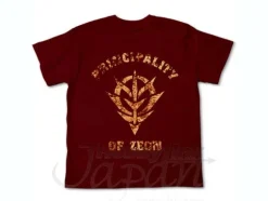 Zeon Faded Print T-Shirt Burgundy XL