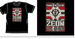 Zeon Flag T-Shirt Black L