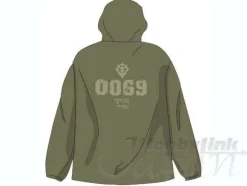 Zeon Hooded Windbreaker Moss Green L