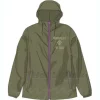 Zeon Hooded Windbreaker Moss Green M