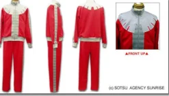 Zeon Jersey Suit Red M Size