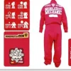 Zeon Mechanic Jumpsuit Red L