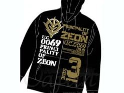 Zeon Military Zip-Up Parka Black L