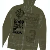Zeon Military Zip-Up Parka Moss L