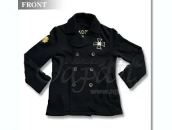 Zeon Pea Coat Marine Black M