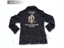 Zeon Pea Coat Marine Navy L
