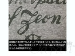 Zeon Raglan T-Shirt Heather Gray x Navy M