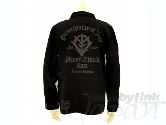 Zeon Space Attack Force B.D.U. Jacket Black L