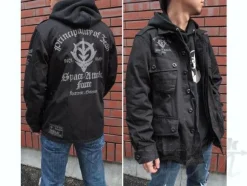 Zeon Space Attack Force B.D.U. Jacket Black L
