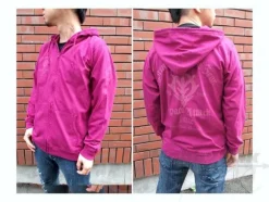Zeon Space Attack Force Tenjiku Parka Argyle Purple L