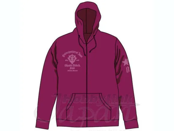 Zeon Space Attack Force Tenjiku Parka Argyle Purple L