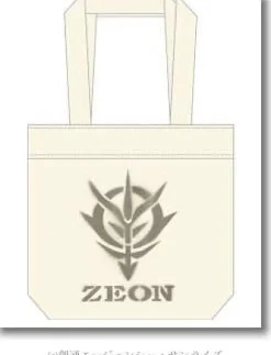 Zeon Stencil Tote Bag Natural