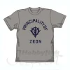 Zeon Symbol T-Shirt Blue-Gray M