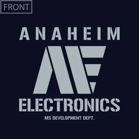 Zeta Gundam: Anaheim Electronics Heavy Weight T-shirt NAVY L