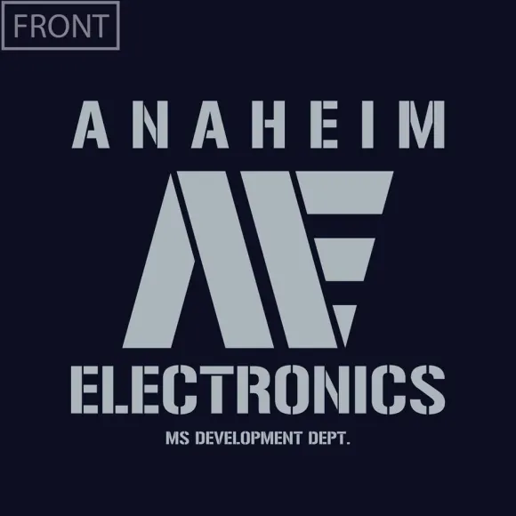 Zeta Gundam: Anaheim Electronics Heavy Weight T-shirt NAVY L