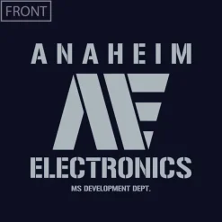 Zeta Gundam: Anaheim Electronics Heavy Weight T-shirt NAVY XL