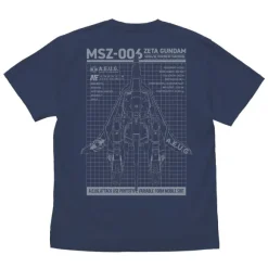 Zeta Gundam: Drawing Wave Rider T-shirt SLATE S