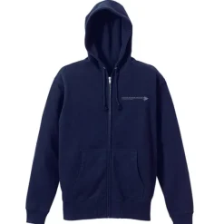 Zeta Gundam: Newly Drawn Wave Rider Zip Hoodie NAVY S