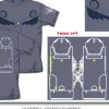 Z'Gok MS T-Shirt Denim L